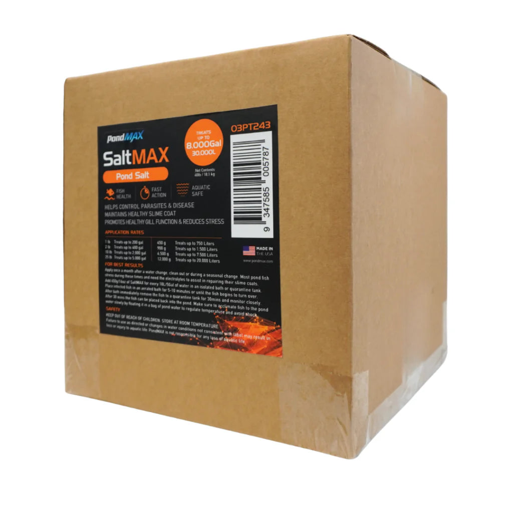 PondMAX - SaltMAX - Pond Salt Electrolytes for Pond Maintenance - 3 Sizes