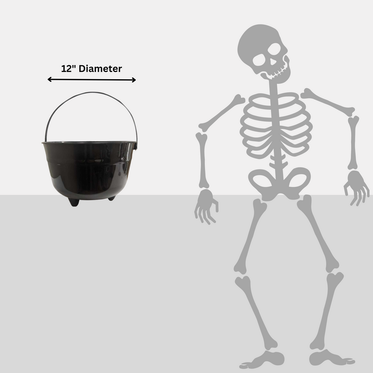 12 Inch Diameter Cauldron