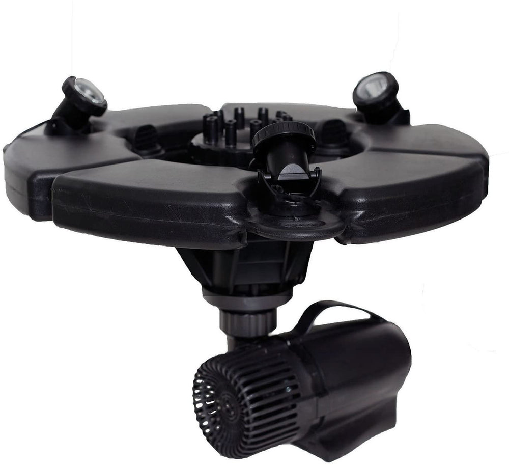 Pond Boss Floating Fountain with Lighting - 1/2 HP