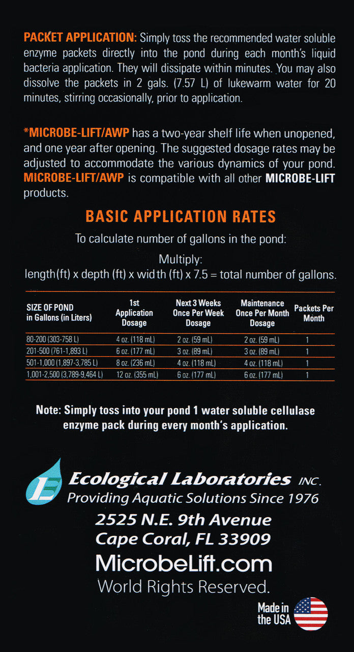 Microbe Lift Autumn/ Winter Prep
