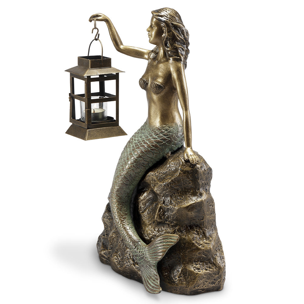 Side view of mermaid
