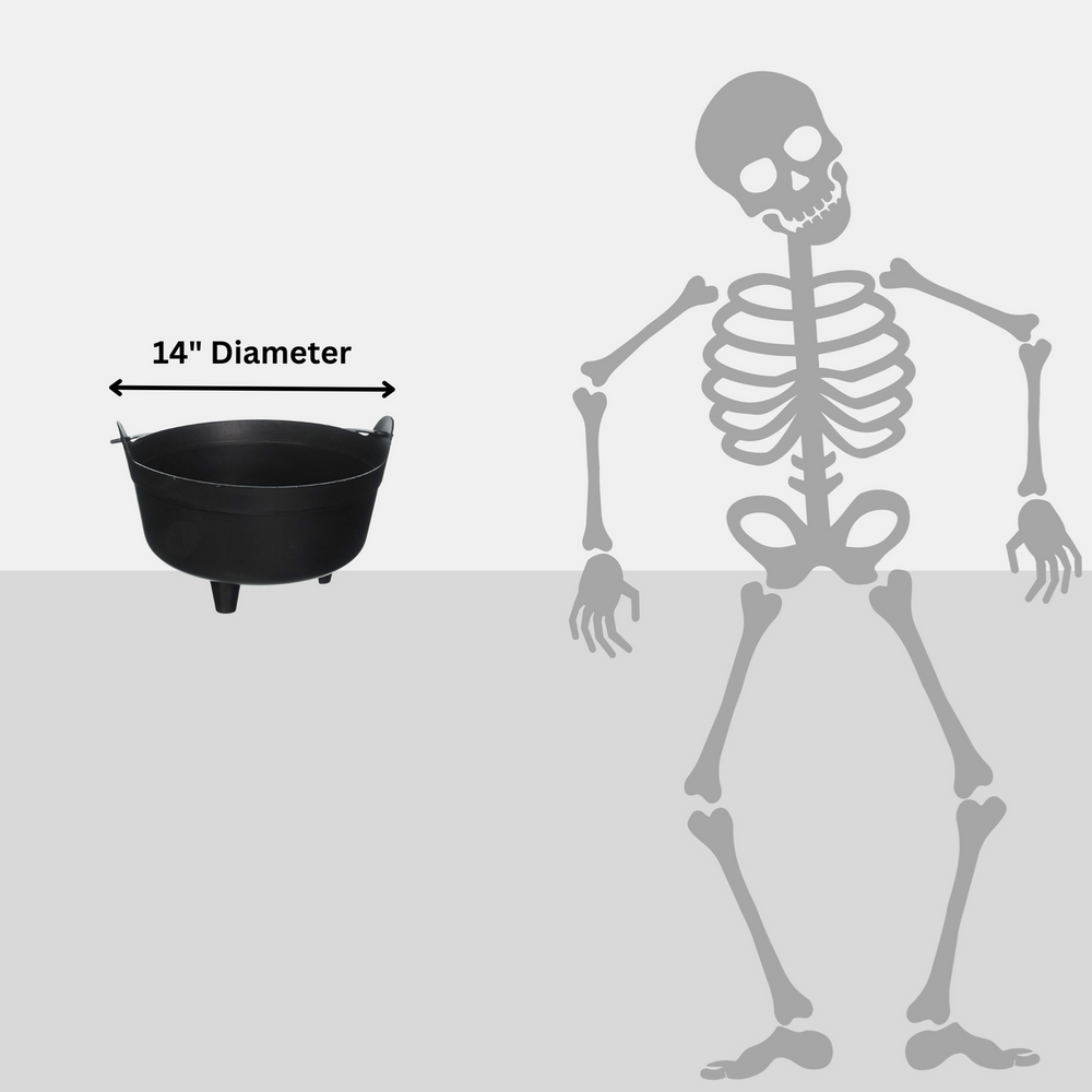 14 Inch Diameter Cauldron