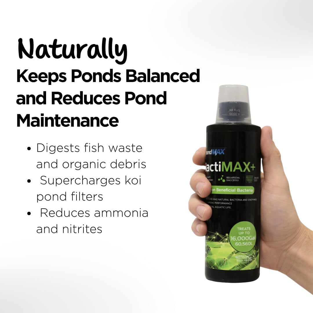 PondMAX - BactiMAX Pond Water Treatment | 64 Ounce