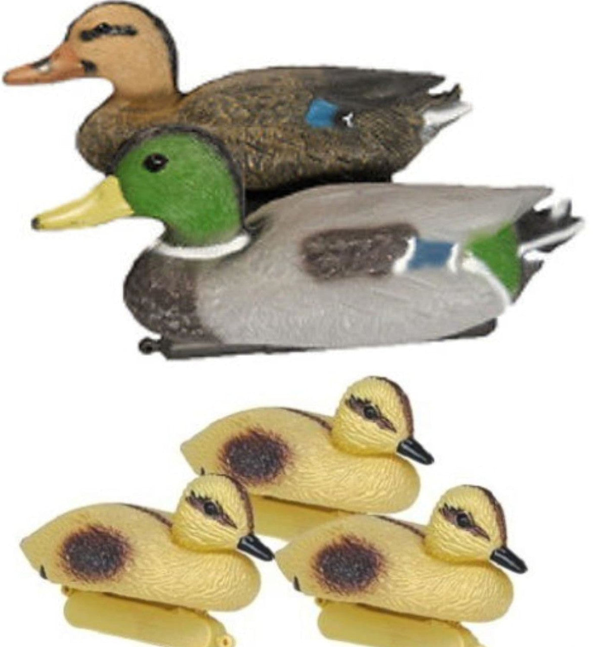 United Aquatic Mallard Duck Family Decoy Set