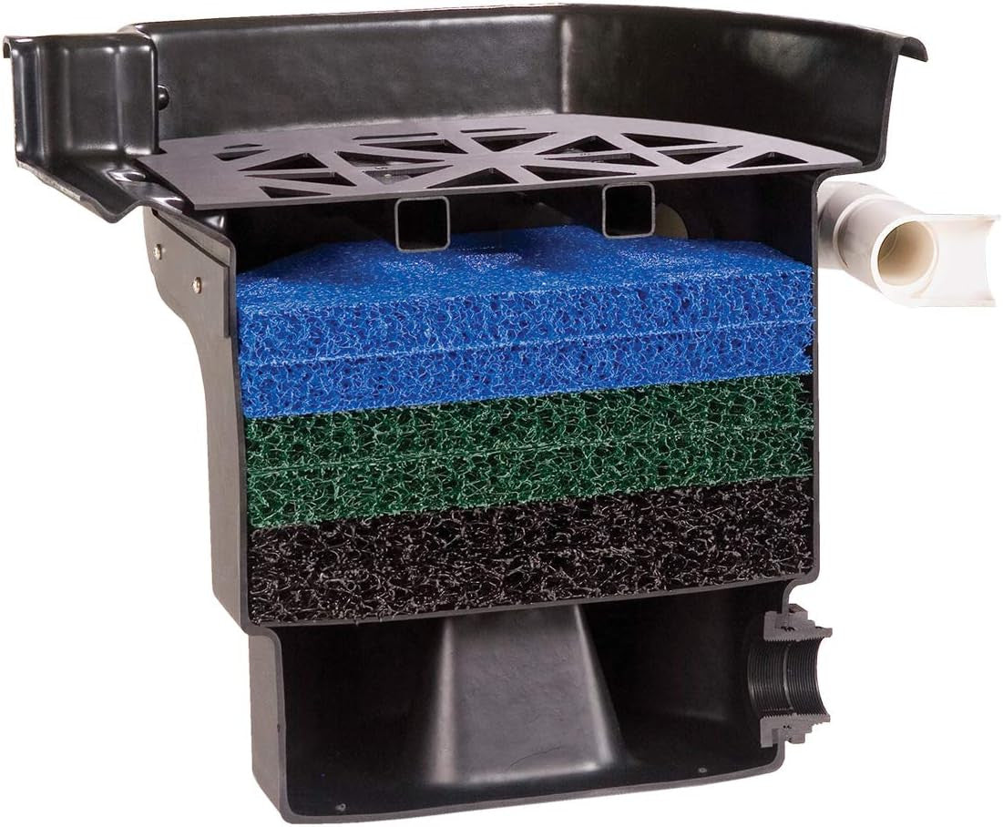 Atlantic FilterFalls - 16 in Spillway - Inside View