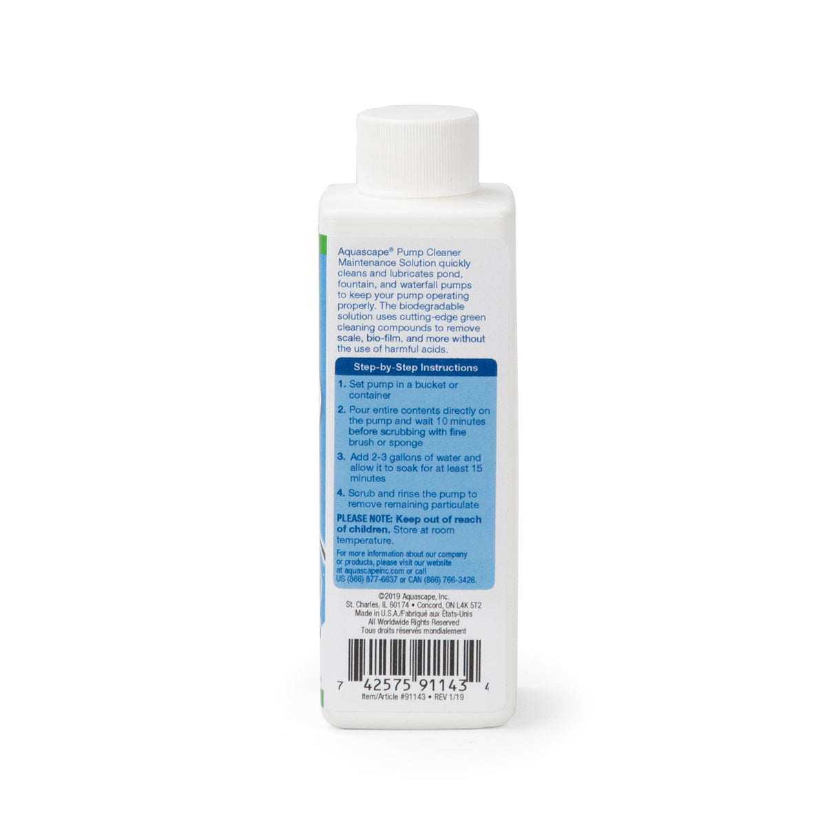 Aquascape Pump Cleaner Maintenance Solution – 8 oz