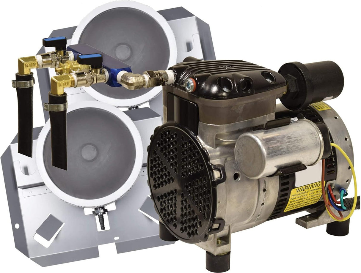 EasyPro PA34 Rocking Piston Aeration Systems - PA34-2 - Two Diffusers, No Tubing