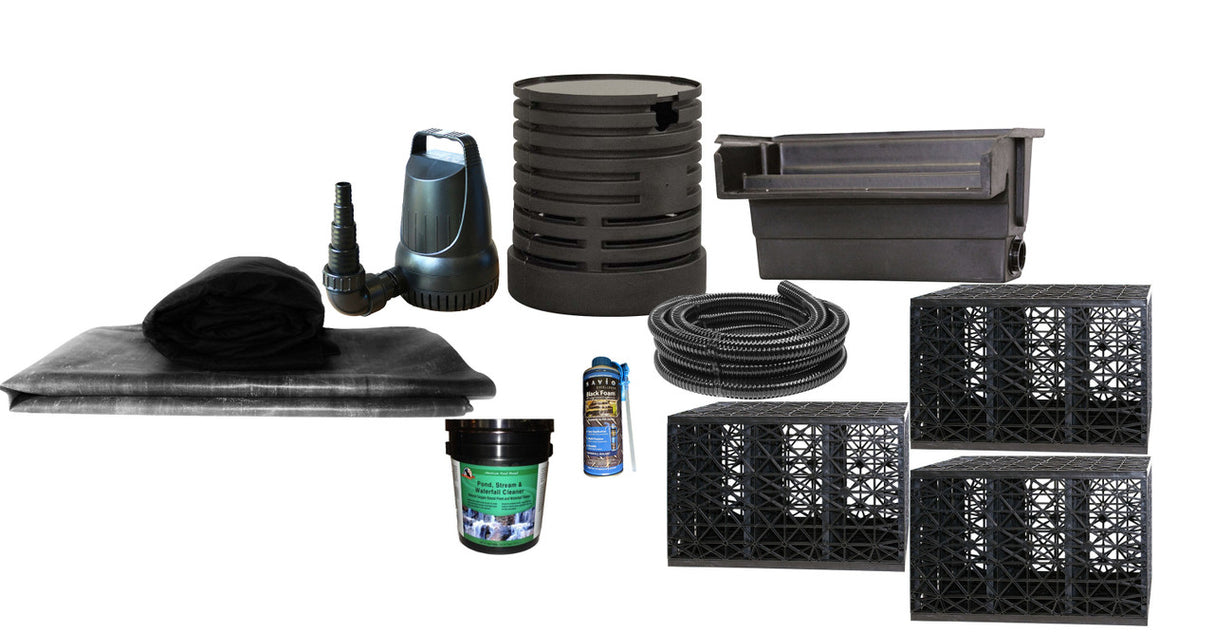 American Complete MEDIUM Pondless Waterfall Kit w/ 8 ft Stream (APFMPF-S)