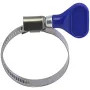 Blue SS clamps (25-40 mm) 1"- 1.5" (fits 1"-1.25" hose) (CLA111)