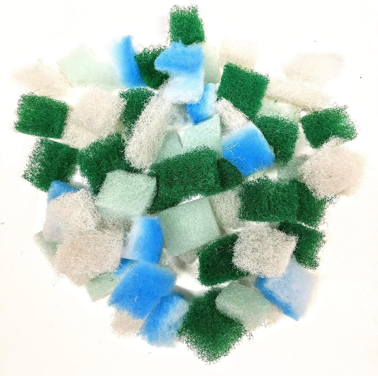 Green Vista Rainbow Koi Kubes Fish Filter Media Plus Beneficial Bacteria and Bag