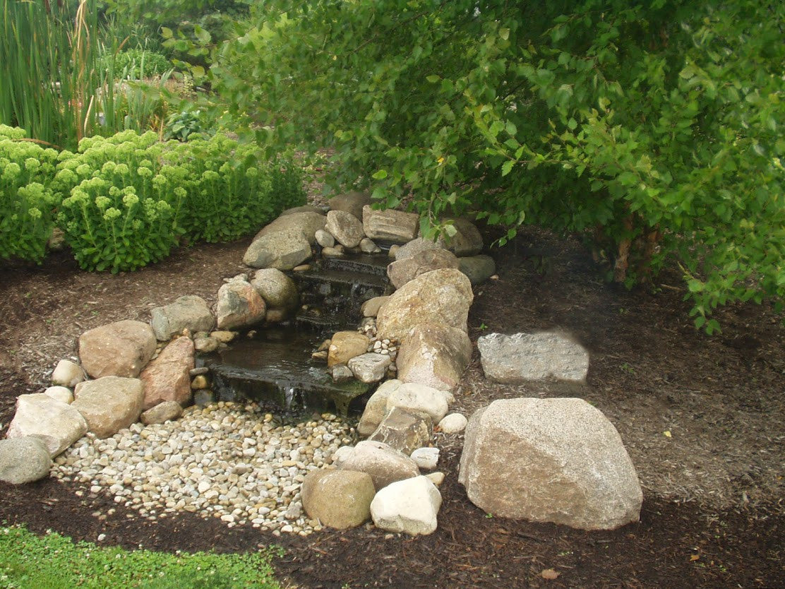 Custom Pro Complete Pondless Waterfall Kit | Installed