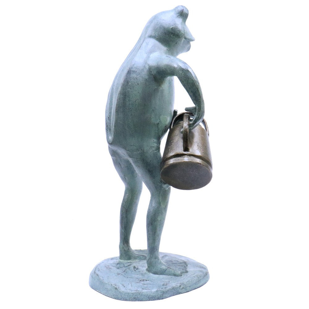 Freddie the Frog with Watering Can | Garden Sculpture