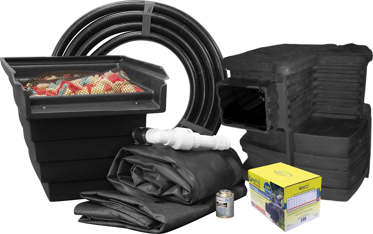 EasyPro - Eco-Series pond kit-Complete for a 6' x 6' pond - EPK66
