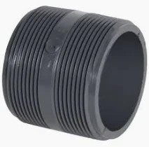 Nipple-2" MPT x 2" MPT- Gray US