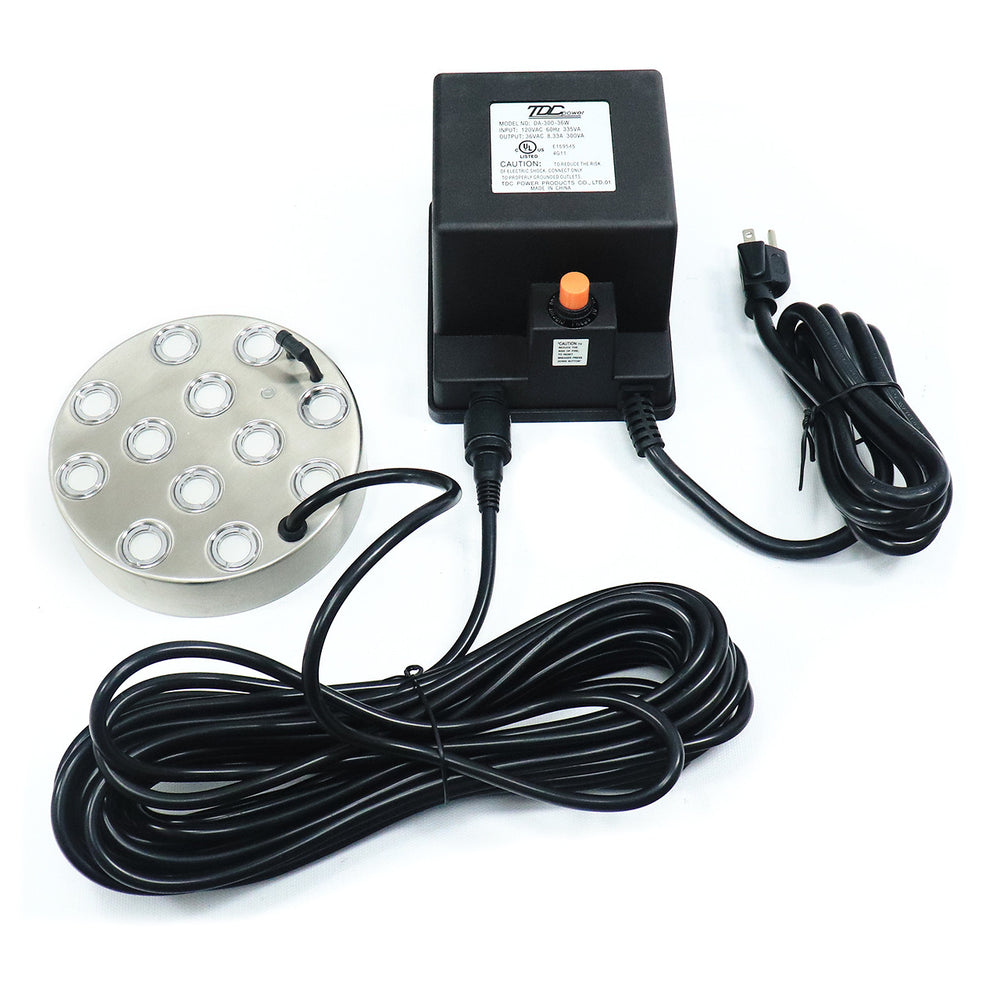 Fogger with included transformer