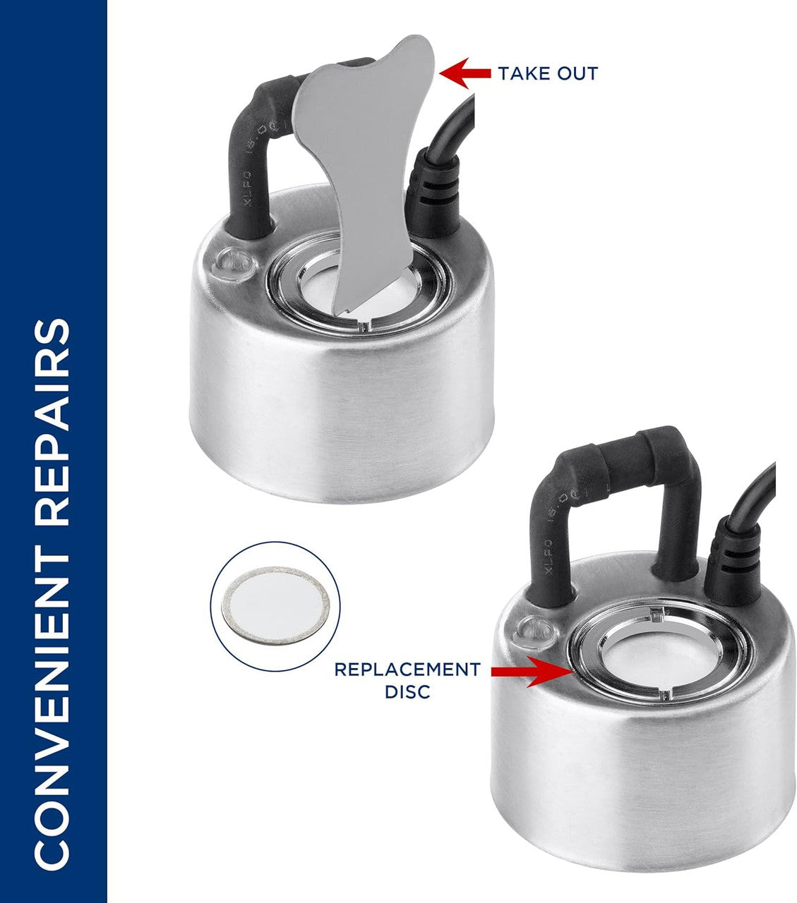 Fogger/Mister Maintenance Kit Universal 16 mm Replacement Disk Membrane