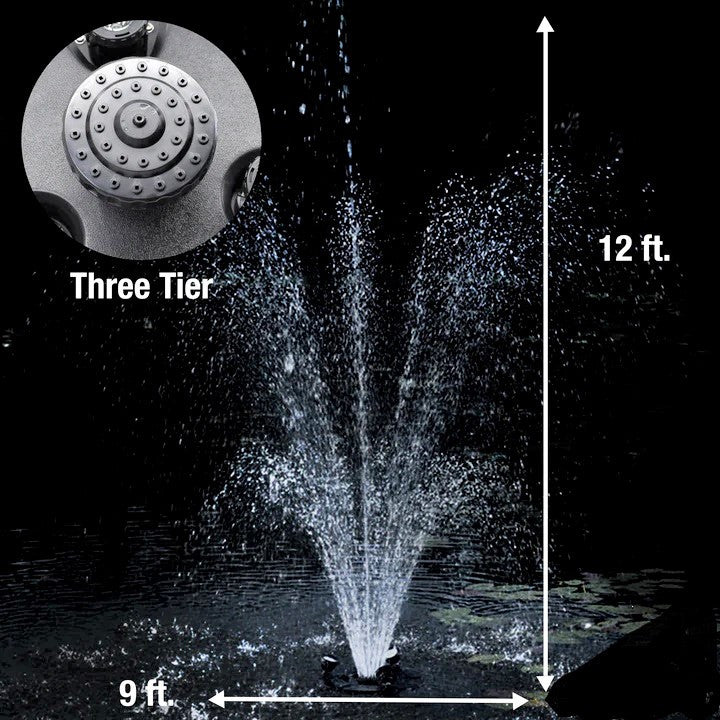 Custom Pro GV15000- Three Tier Nozzle (night view)