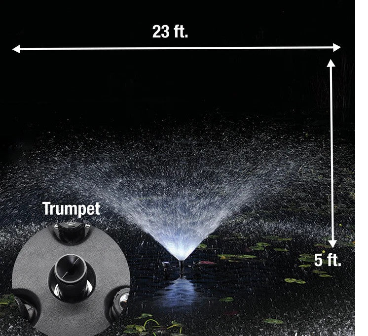 Custom Pro GV15000- Trumpet Nozzle (night view)