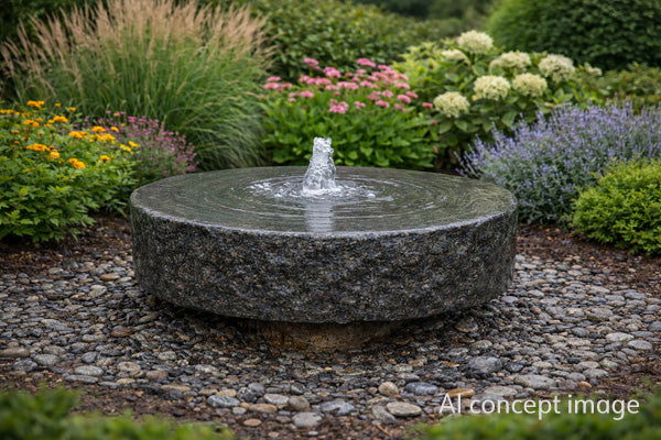 EasyPro - 36" Millstone Balast, with base, stones only - HMI36