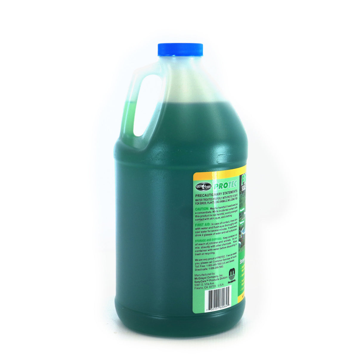 ProTec - scale and stain remover for fountains and birdbaths (64 oz) - Side