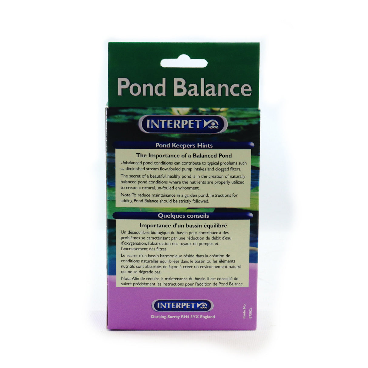 Interpet Pond Balance product information