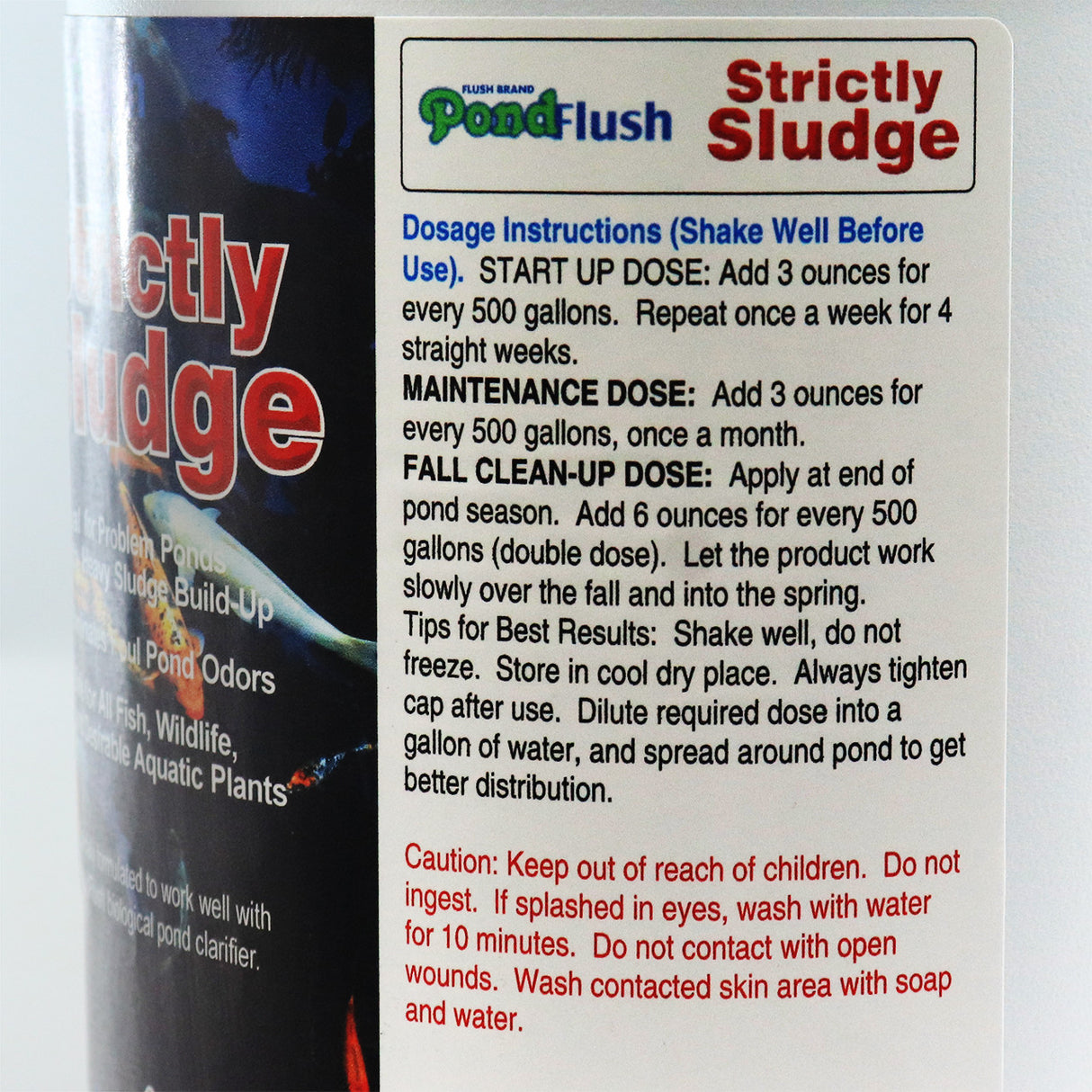 Strictly Sludge - Sludge and Muck Pond Treatment - Dosage Instructions