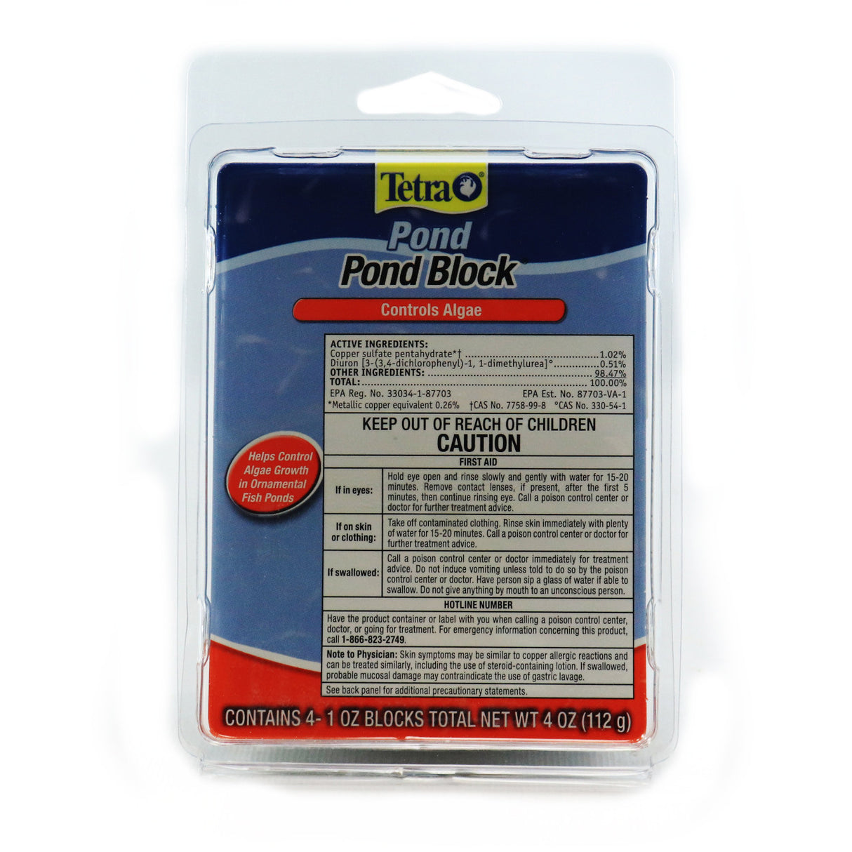 Tetra Pond Block Slow Release - 4 Pack