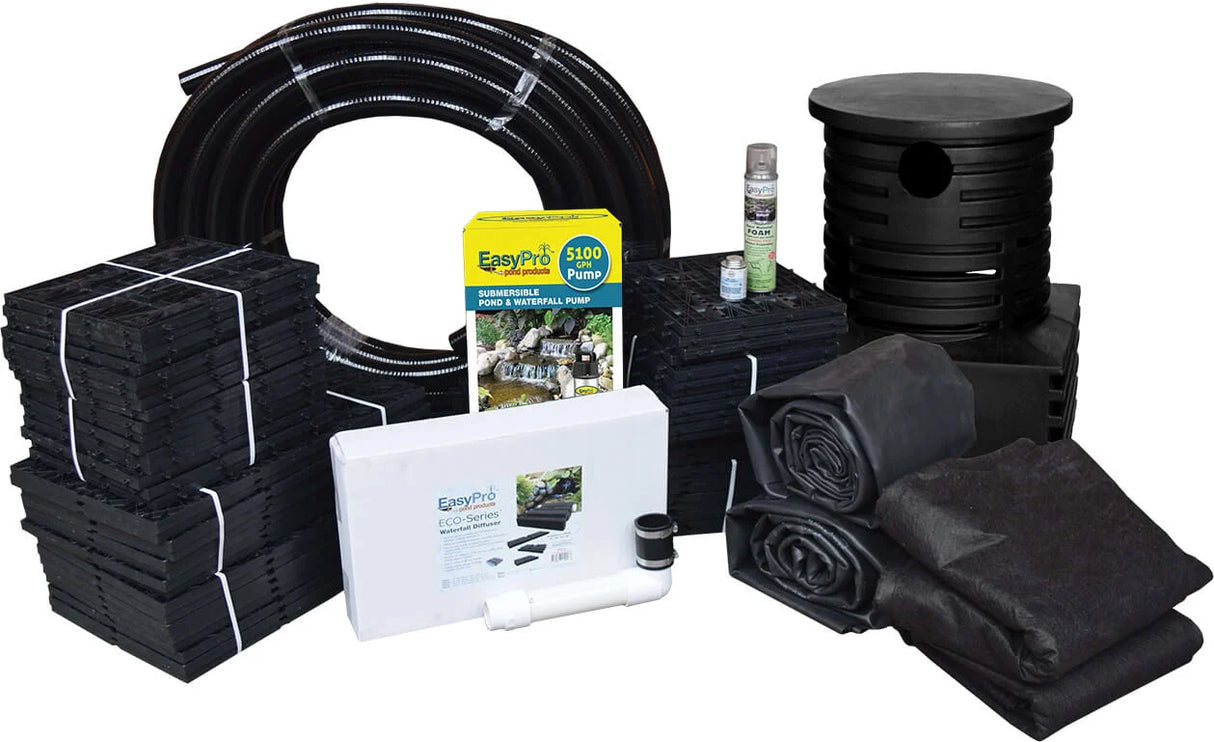 Easy Pro - Just-A-Falls Kit Series - 28' Long X 4' Wide w/ PRO-Bloxs