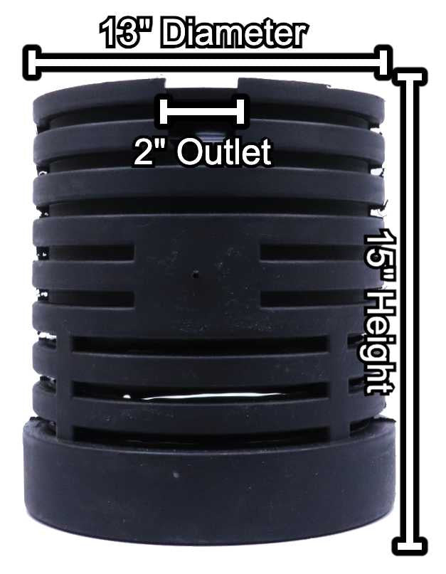 EasyPro JAFT Mini Pump Vault- Dimensions