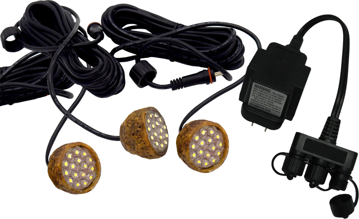 EasyPro - 3-pack LED light kit with 10watt transformer - LED 2K
