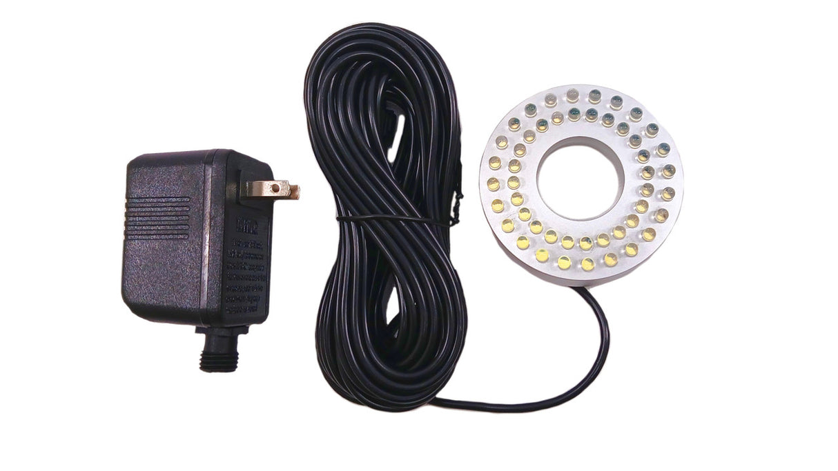 48 LED Fountain Ring Light and Transformer
