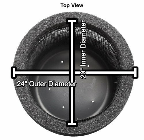 Safe Haven Floating Plant Protector for Ponds | Keeps Koi Away