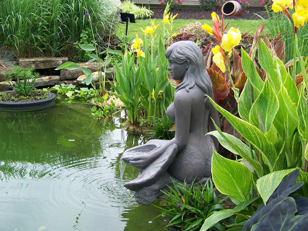 Mermaid Fountain - Back View