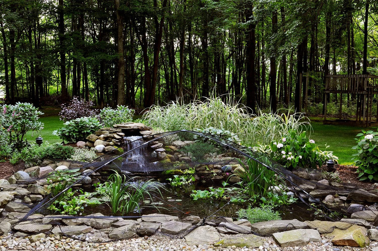 Dome Net covering a pond