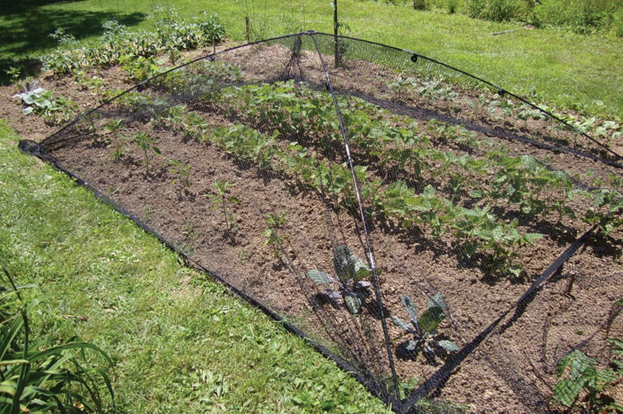 Dome Net covering a garden