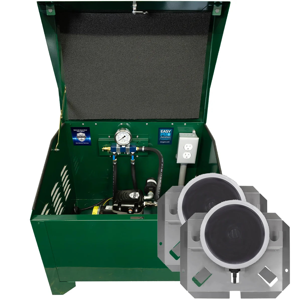 Easy Pro - Sentinel Deluxe Aeration System - Complete PA34-2 system in SC22 cabinet