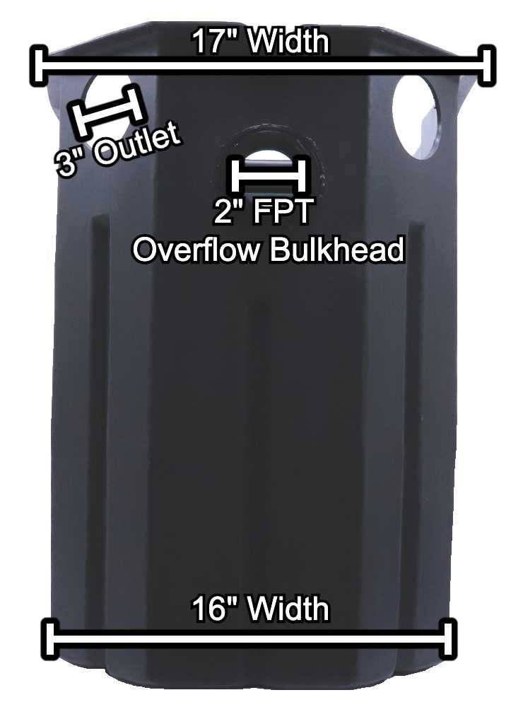 PondBuilder PB1137 Elite 10 Inch Pond Skimmer