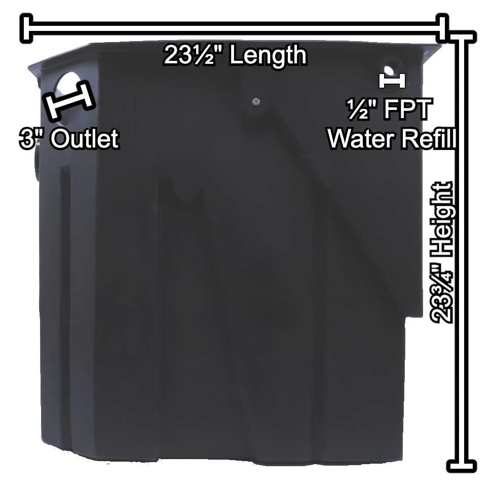 PondBuilder PB1137 Elite 10 Inch Pond Skimmer