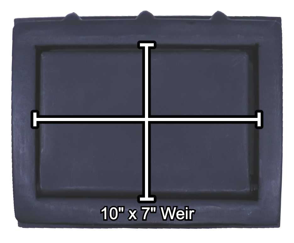 PondBuilder PB1137 Elite 10 Inch Pond Skimmer