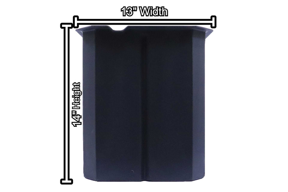 Blue Thumb DIY Pond Skimmer- Back Dimensions