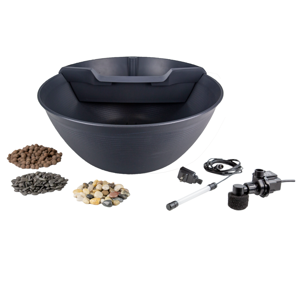 Aquascape AquaGarden Mini Pond Kit - Steel Gray