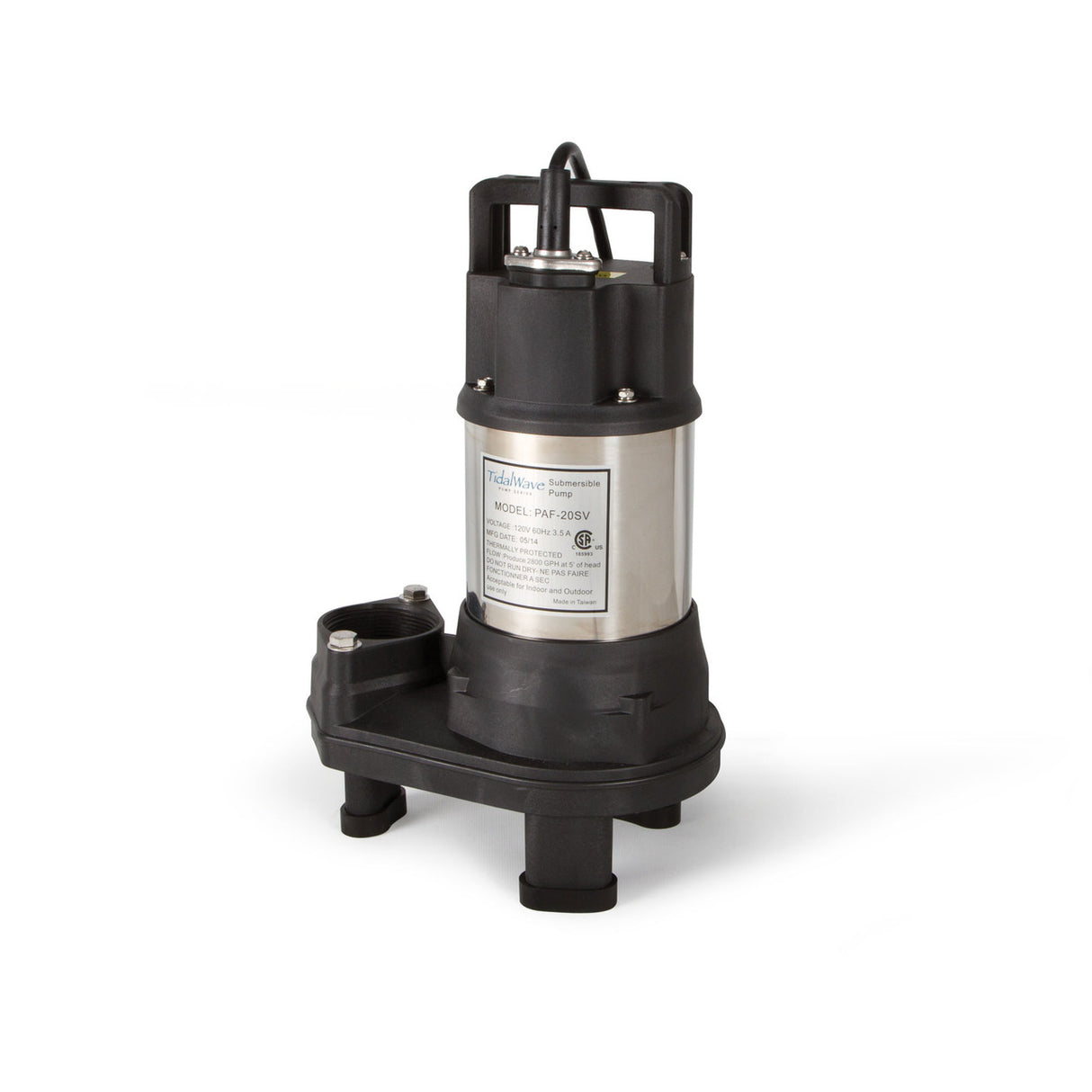 Atlantic Tidal Wave Direct Drive Pump - PAF-20 (2800 GPH)