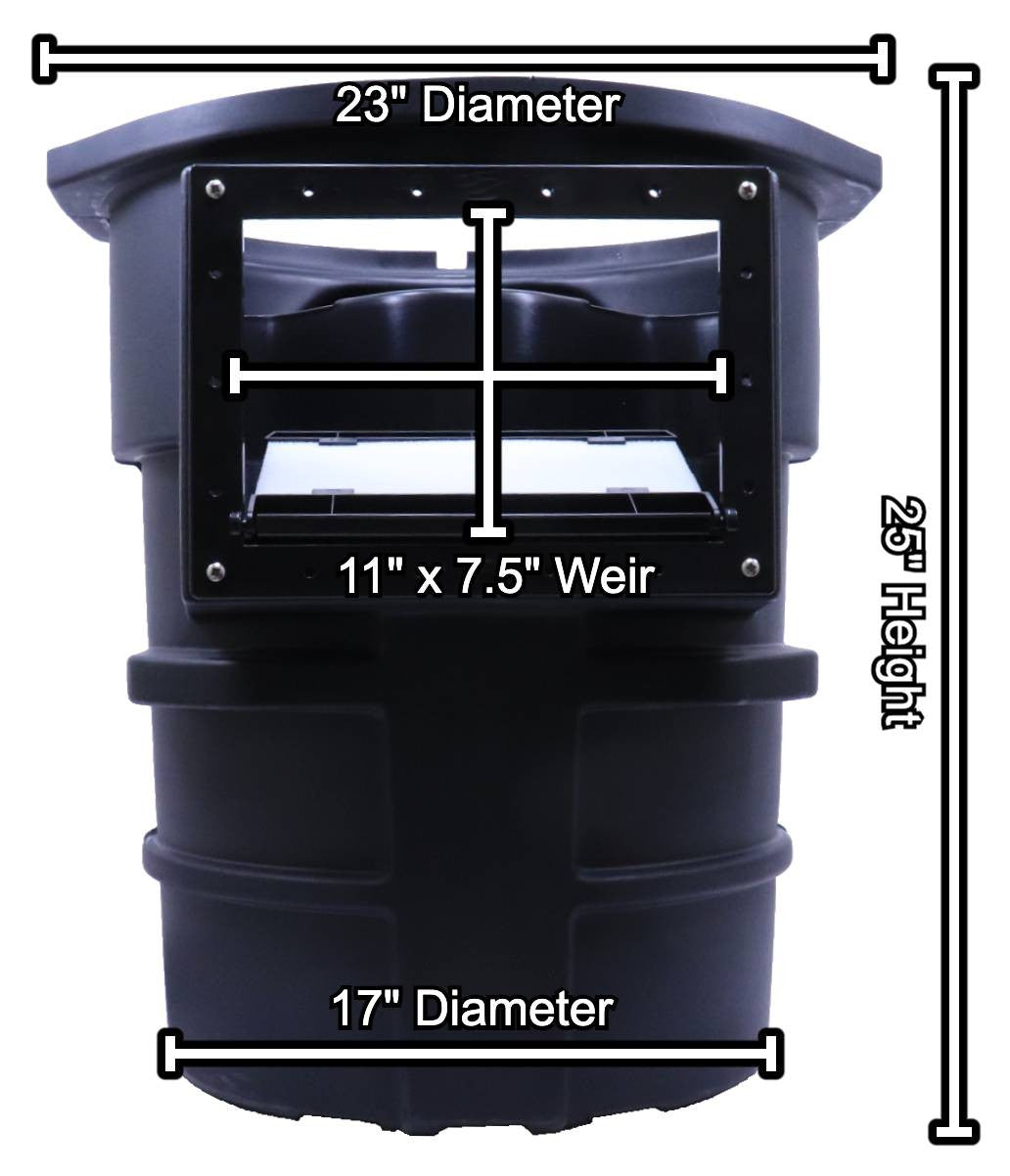Pondmaster 02475 Pro 5000 Pond Skimmer
