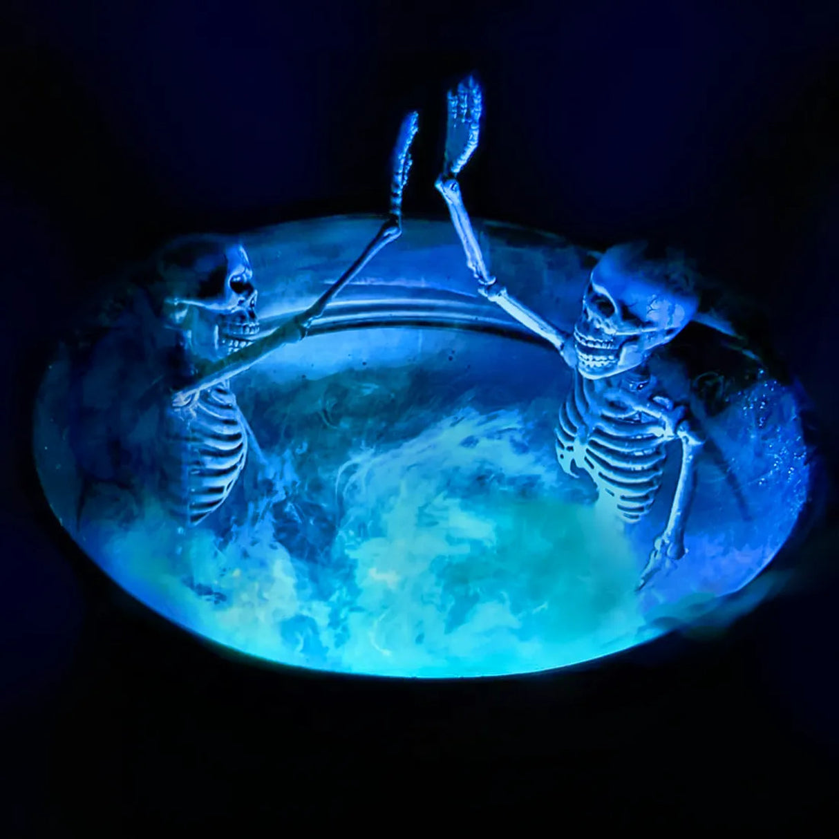 Lovers' Leap & Spooky Skeleton Sauna - Fogging Black Witch's Cauldron