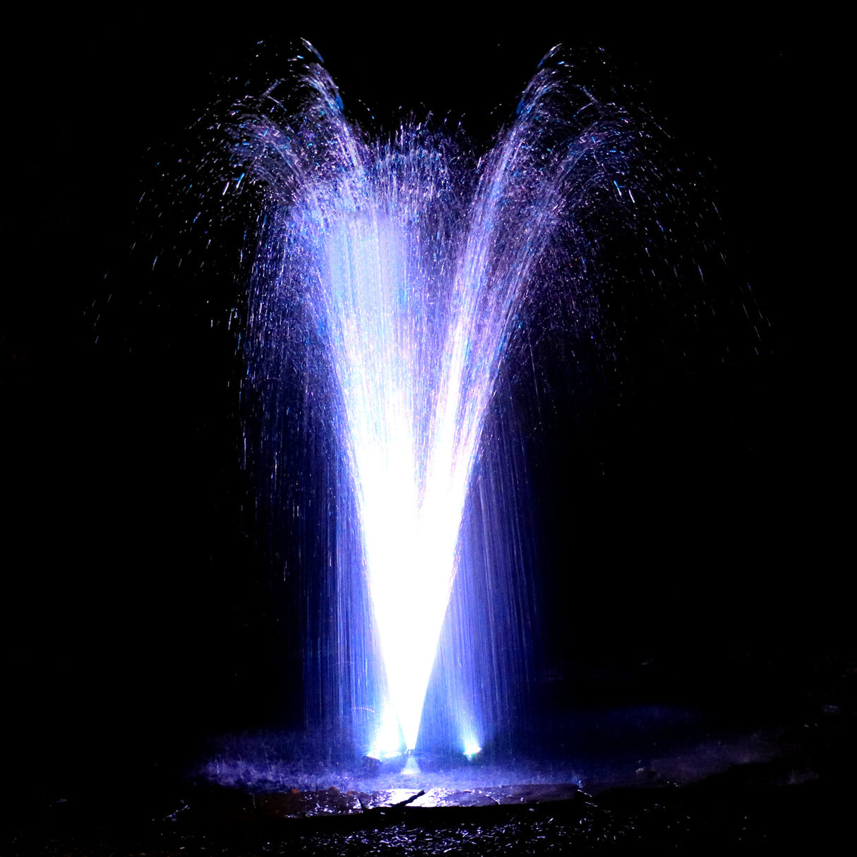 Custom Pro Ft LED spotlight for large Fountains- white color