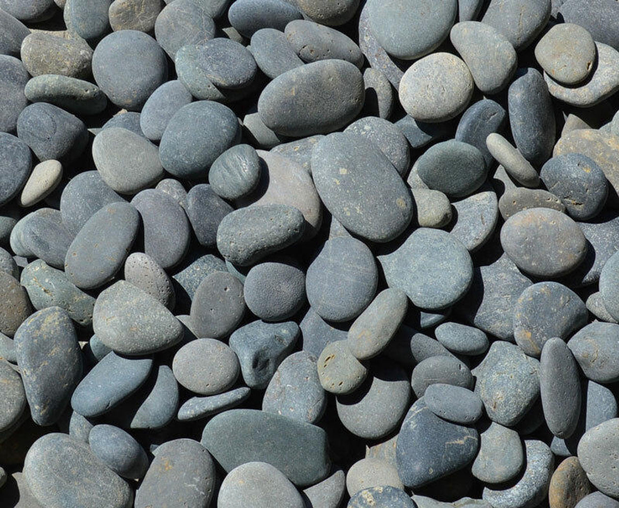 Black Mexican Beach Pebbles (Sample)