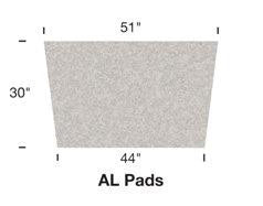 EasyPro - Replacement Filter Pad - Large AquaFalls - ALM