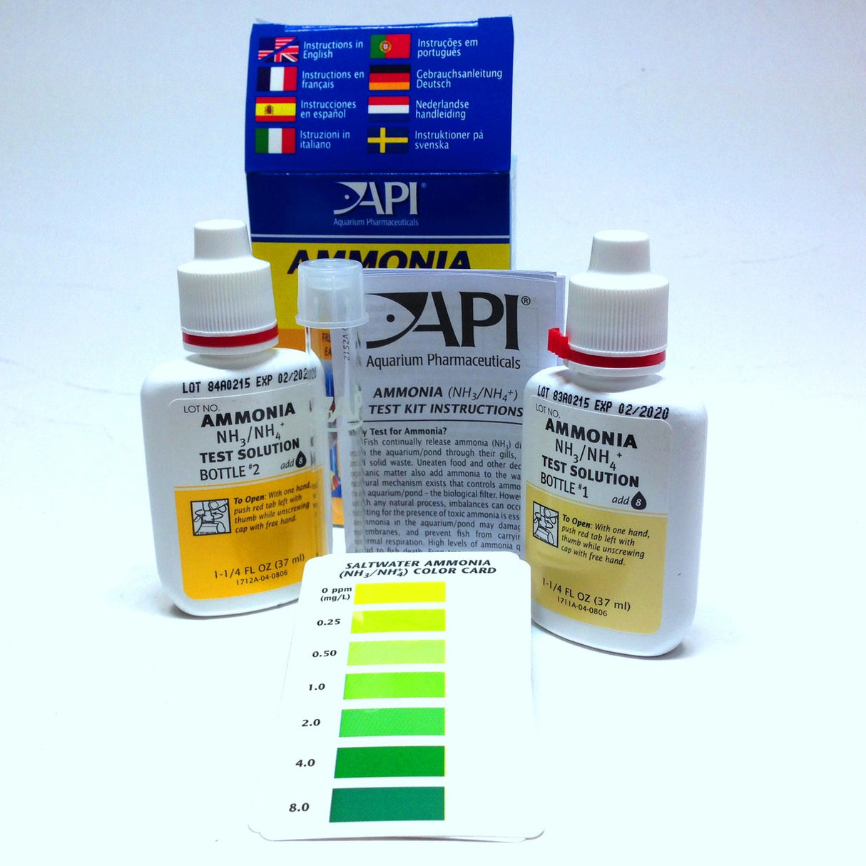 Ammonia Test Kit- For ponds and aquariums