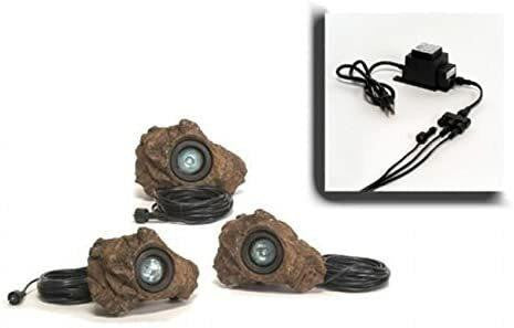 Anjon 3X1.5WRLKIT 3 LED Rock Light Set with Transformer