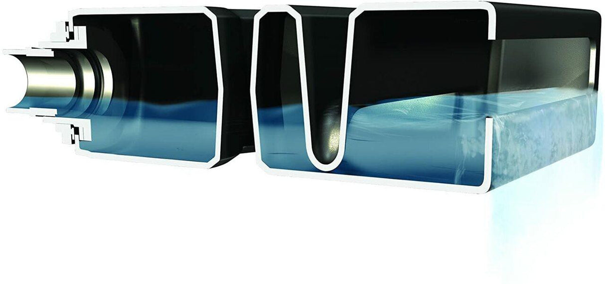 Waterfall Spillway 22 in. Wide - Inside View